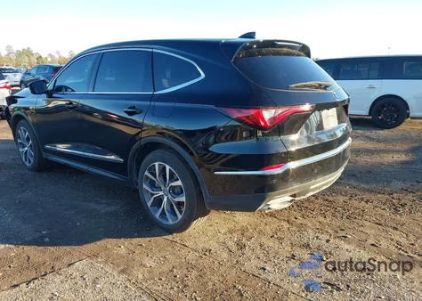 2022 Acura Mdx Technology Package z USA, uszkodzony, nr VIN 5J8YE1H41NL019410